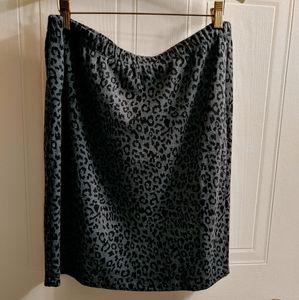 Leopard skirt